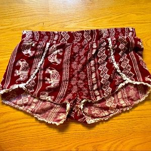 Flowy elephant shorts